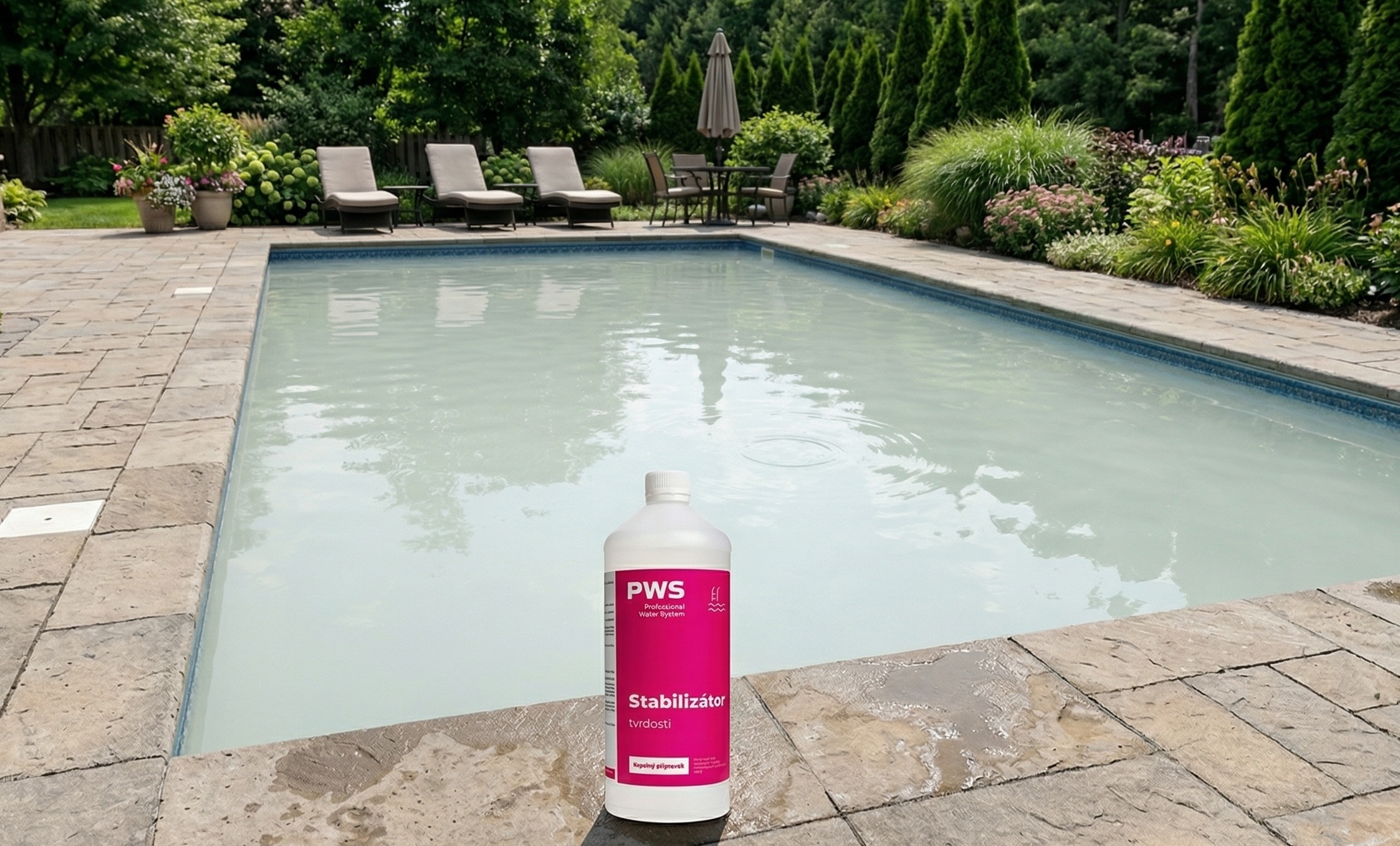 stabilizátor bazénové vody chlorito